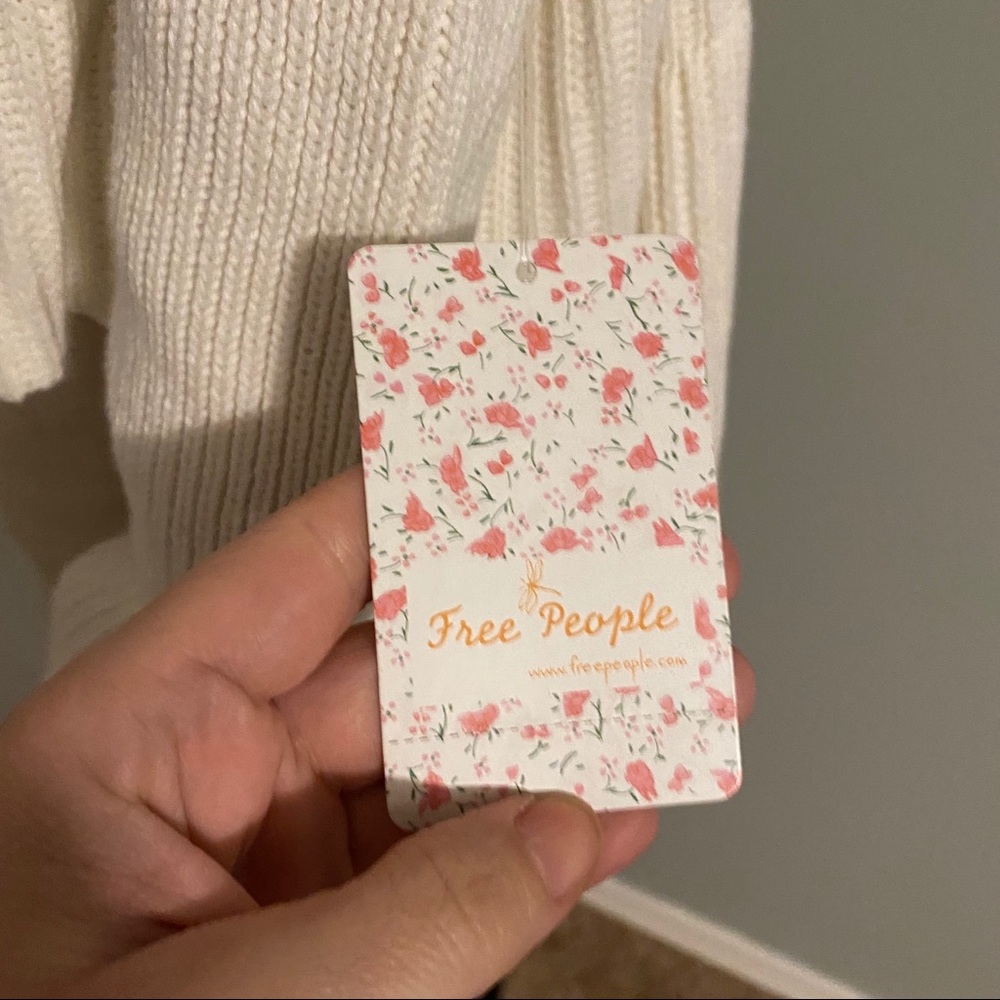 Free People Turtleneck Oversized Sweater Size S New with Tags - Picture 8 of 12